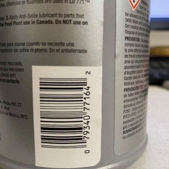 Loctite 77164 Anti Seize - 1 lbs (NEW) - Picture 2 of 5